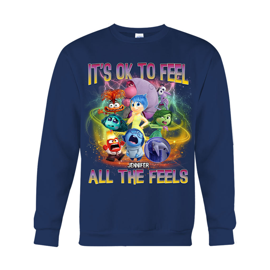 Anxiety Emotion Bootleg - Personalized T-shirt And Hoodie