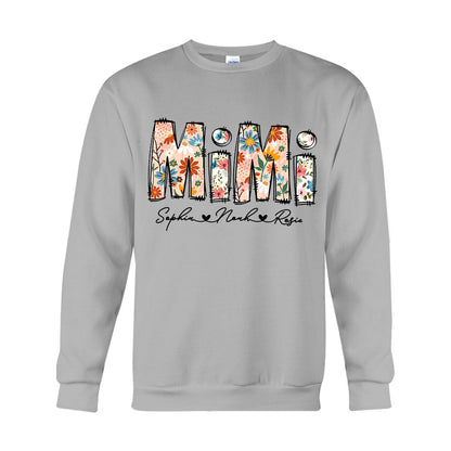 Best Grandma Ever - Personalized Grandma T-shirt And Hoodie