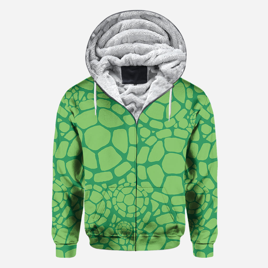 Turtley Awesome Father - Personalized Green Turtles All Over Shirt