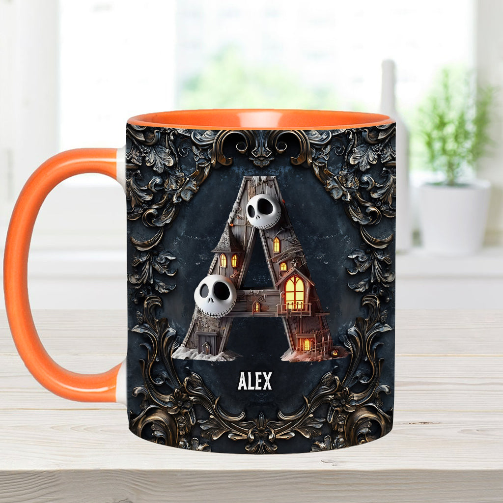 Nightmare Before Christmas - Personalized Nightmare Accent Mug