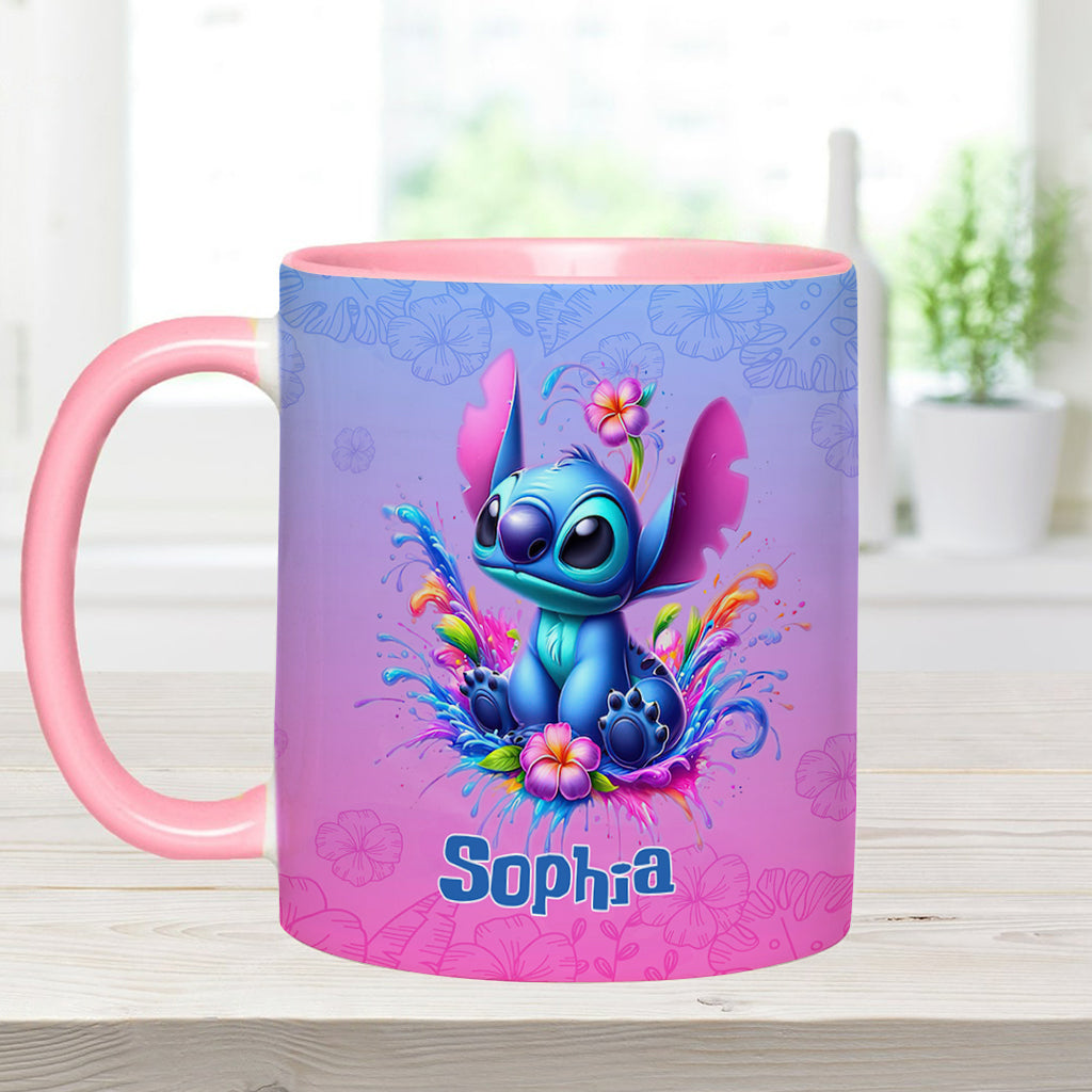 Ohana Means Family - Personalized Ohana Accent Mug