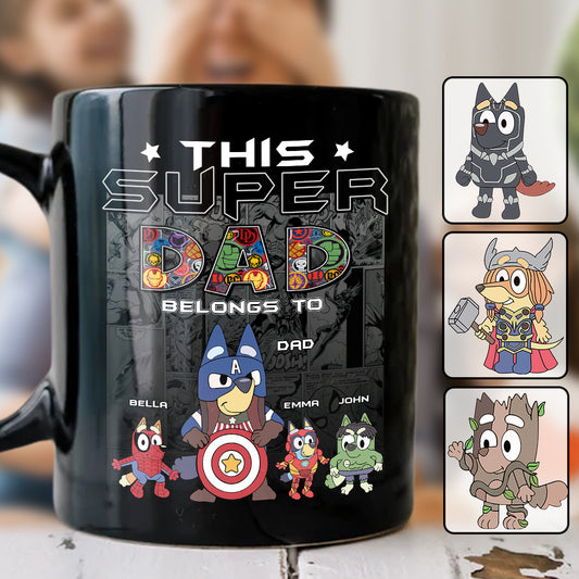 Super Dad - Personalized Father Mug
