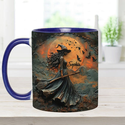 Beautiful Witch - Personalized Witch Accent Mug