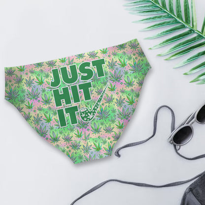 Just Hit It - Personalized Weed Women's Briefs