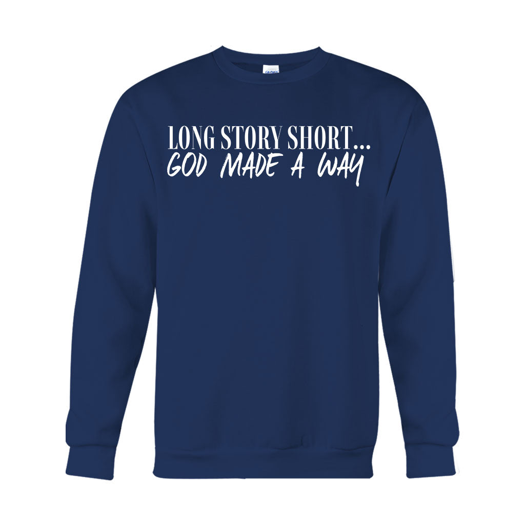 God Made A Way - Christian T-shirt And Hoodie