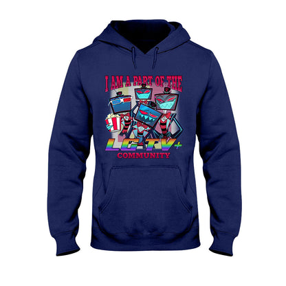 I Am With The Community - T-shirt And Hoodie