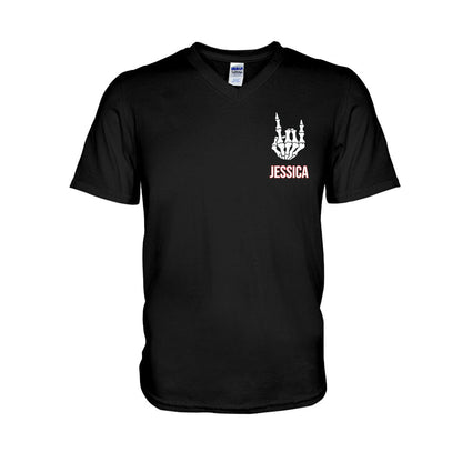 Sleep Deprived Barely Alive - Personalized Sarcasm T-shirt And Hoodie
