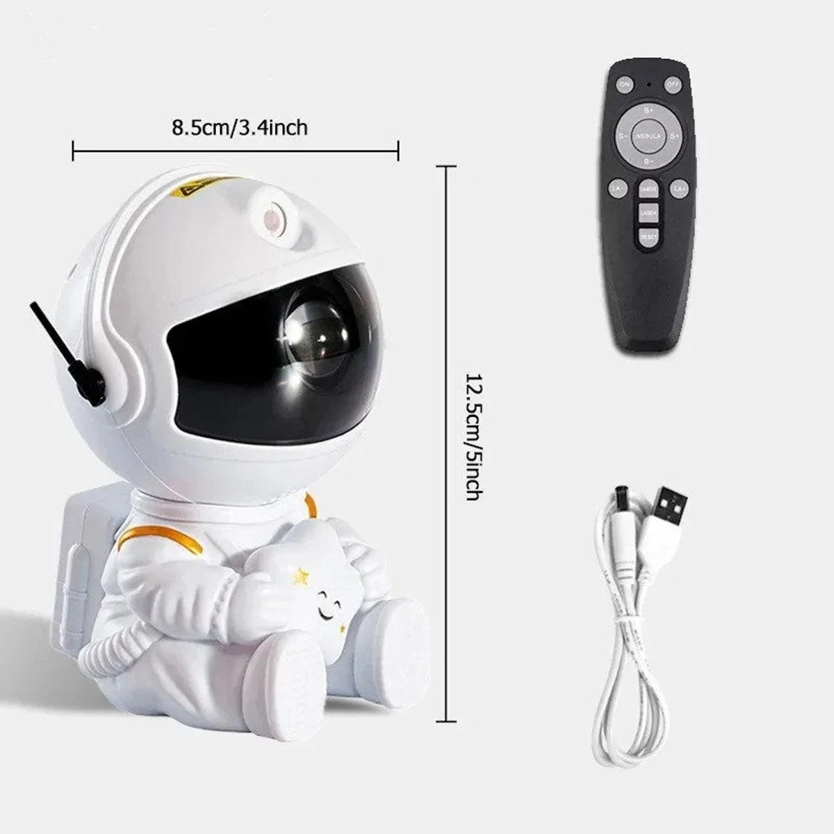 Beautiful Galaxy - Personalized Astronaut Projector Night Light