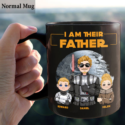 I Am Their Father - Personalized The Force Mug