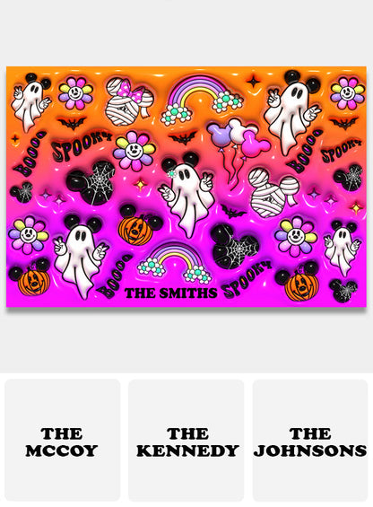 Halloween Spooky Mouse - Personalized Mouse Doormat