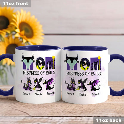 Mistress Of Evils - Personalized Mouse Accent Mug