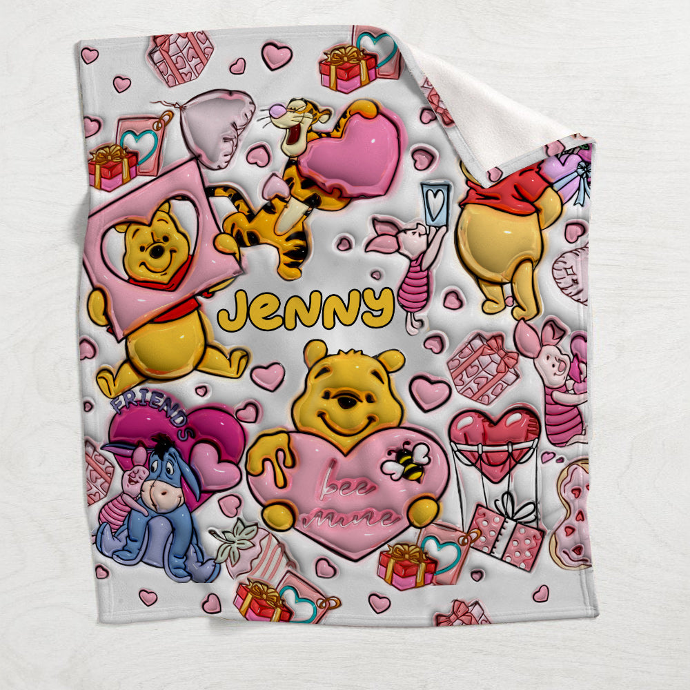 Be My Lover - Personalized Mouse Blanket