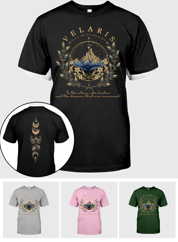 Velaris Acotar T-shirt And Hoodie