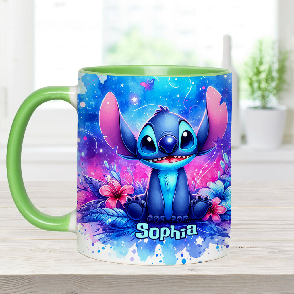 Ohana Means Family - Personalized Ohana Accent Mug