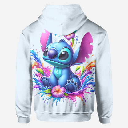 Blue Mother - Personalized Ohana All Over Shirt