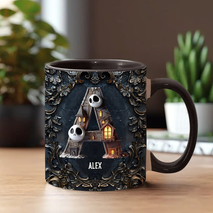 Nightmare Before Christmas - Personalized Nightmare Accent Mug