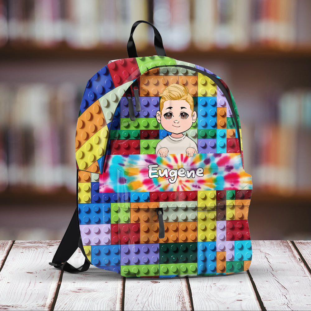 Let's Go Build - Personalized Family Backpack