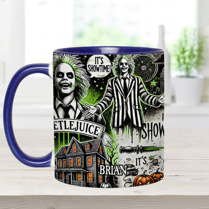 It's Show Time - Personalized Accent Mug