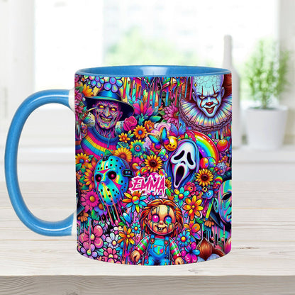 Colorful Horror - Personalized Accent Mug