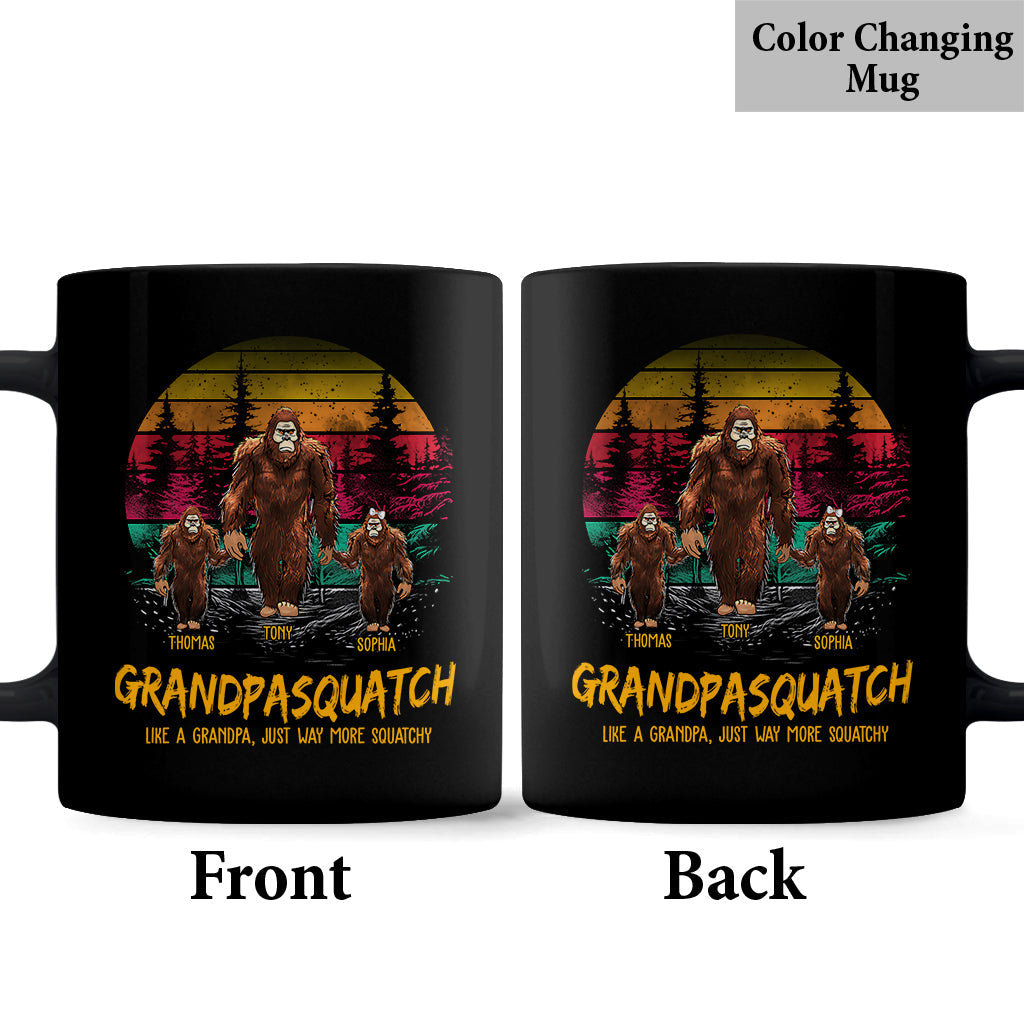 Papasquatch - Personalized Father Mug