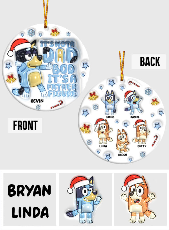 It's Not A Dad Bob - Personalized Father Ornament