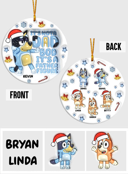 It's Not A Dad Bob - Personalized Father Ornament