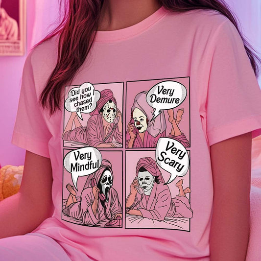 Very Demure, Very Mindful, Very Spooky T-shirt & Hoodie