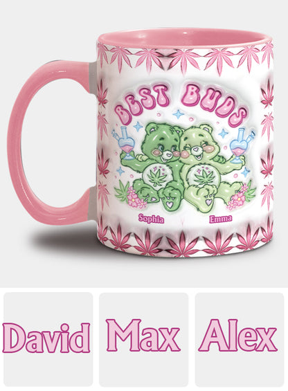 Best Buds - Personalized Weed Accent Mug