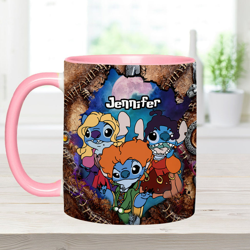 Just A Bunch Of Hocus Pocus - Personalized Ohana Accent Mug