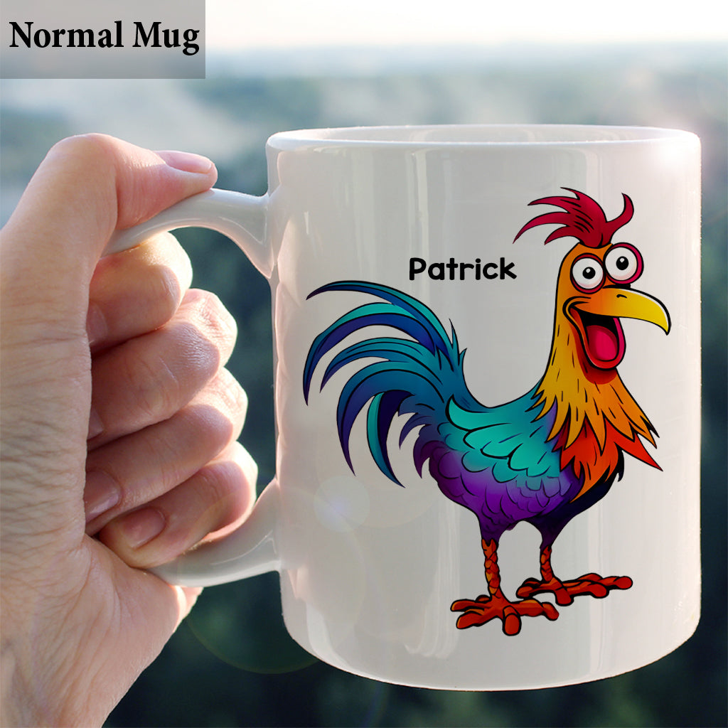 I May Look Calm - Personalized Sarcasm Mug