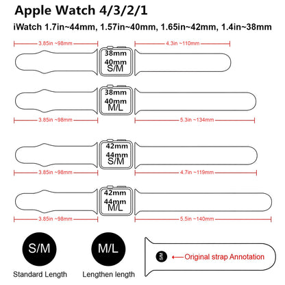 Beautiful Mouse Floral Style - Personalized Mouse Apple Watch Band
