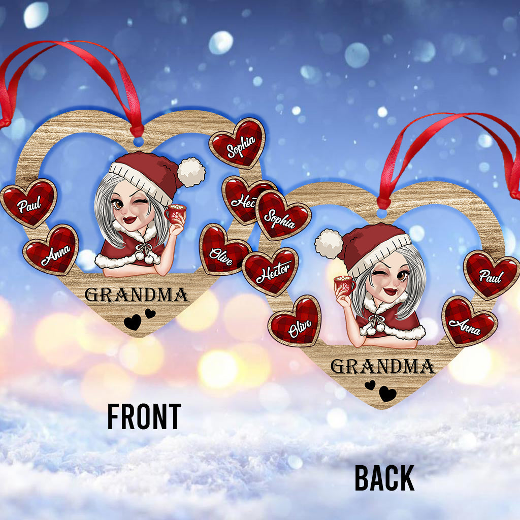 Nana's Babies - Personalized Grandma Ornament