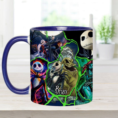 I'm Not Crazy, I Prefer The Term Mentaly Hilarious - Personalized Nightmare Accent Mug