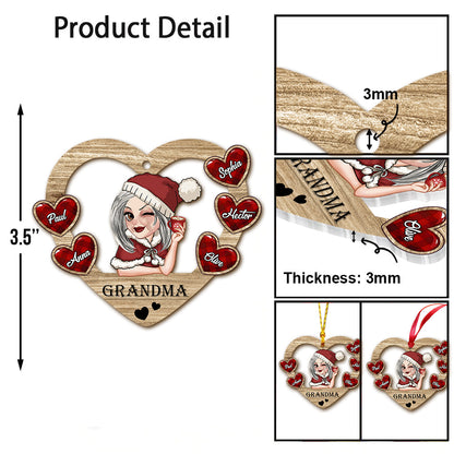 Nana's Babies - Personalized Grandma Ornament