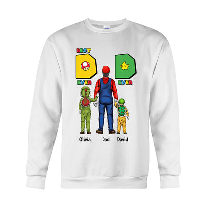 Best Dad Ever Ever - Personalized Father T-shirt And Hoodie