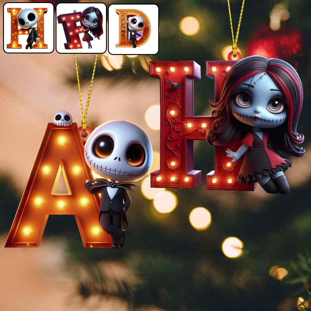 Nightmare Alphabet - Personalized Nightmare Ornament