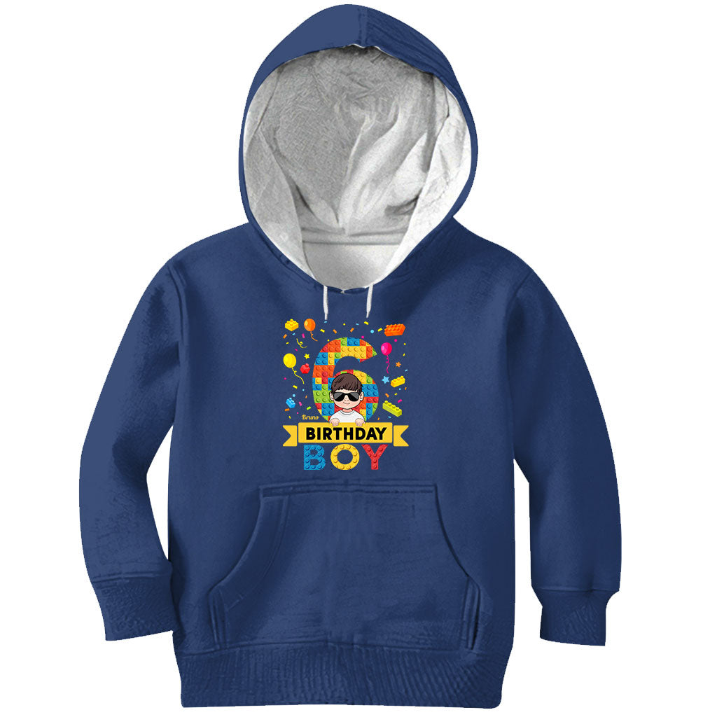 Birthday Boy Birthday Girl - Personalized Family T-shirt And Hoodie