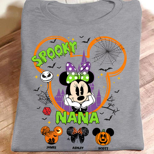 Spooky Nana - Personalized Grandma T-shirt And Hoodie