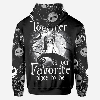 Together Since - Personalized Nightmare All Over Shirt