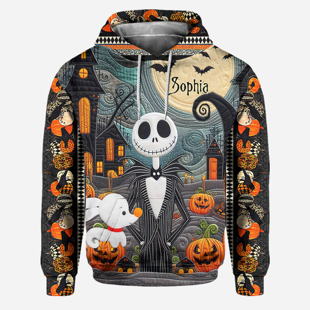 Hello Darkness My Old Friend - Personalized Nightmare Hoodie and Leggings