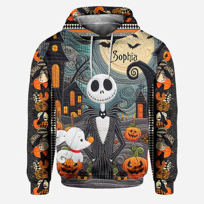 Hello Darkness My Old Friend - Personalized Nightmare Hoodie and Leggings