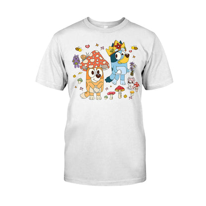 Mushroom Pattern - Mouse T-shirt And Hoodie