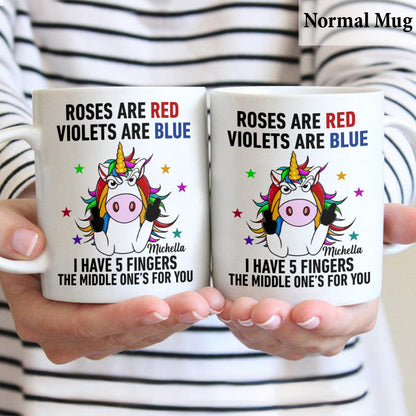 Roses Are Red - Personalized Sarcasm Mug
