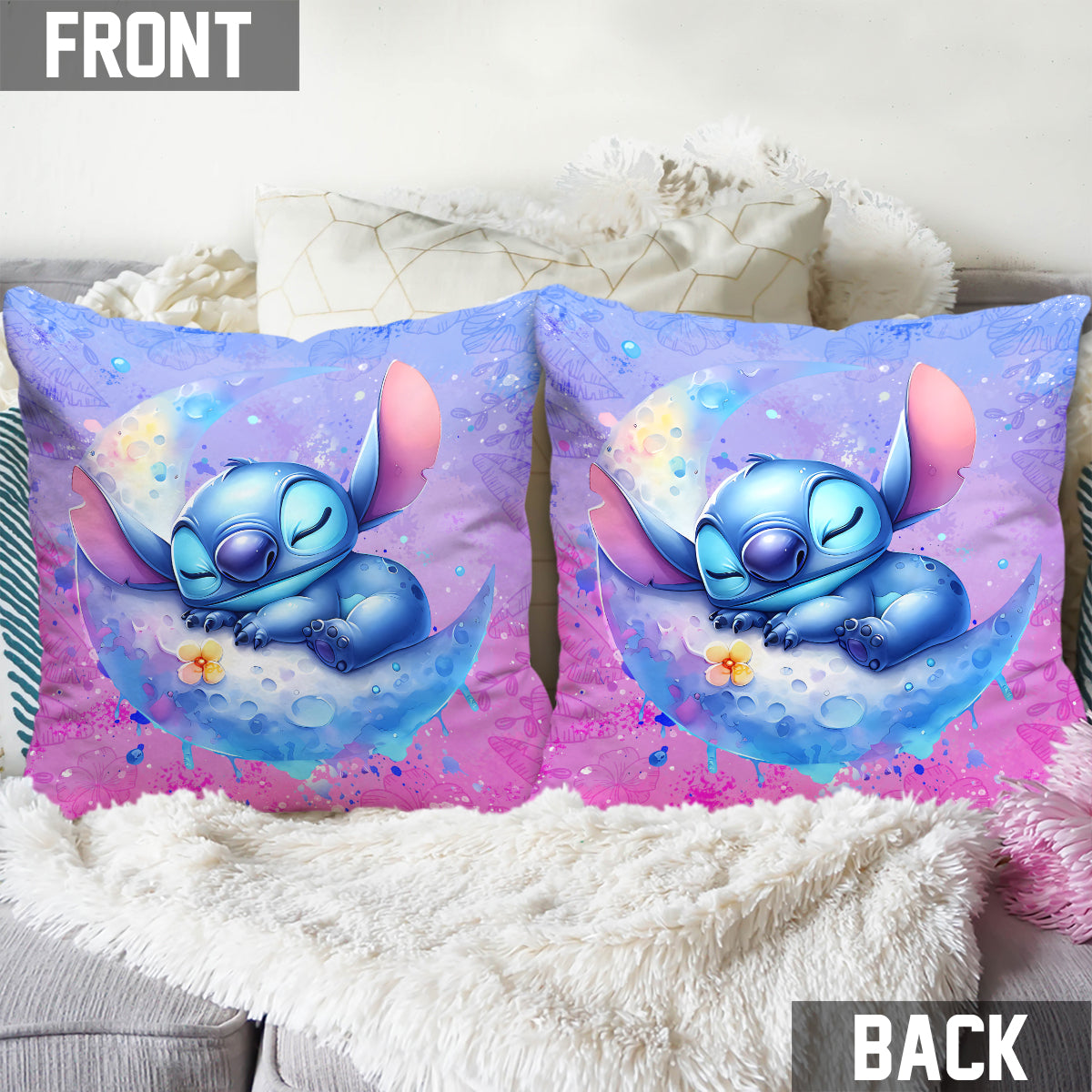 A Hug From Me To You - Personalized Ohana Throw Pillow