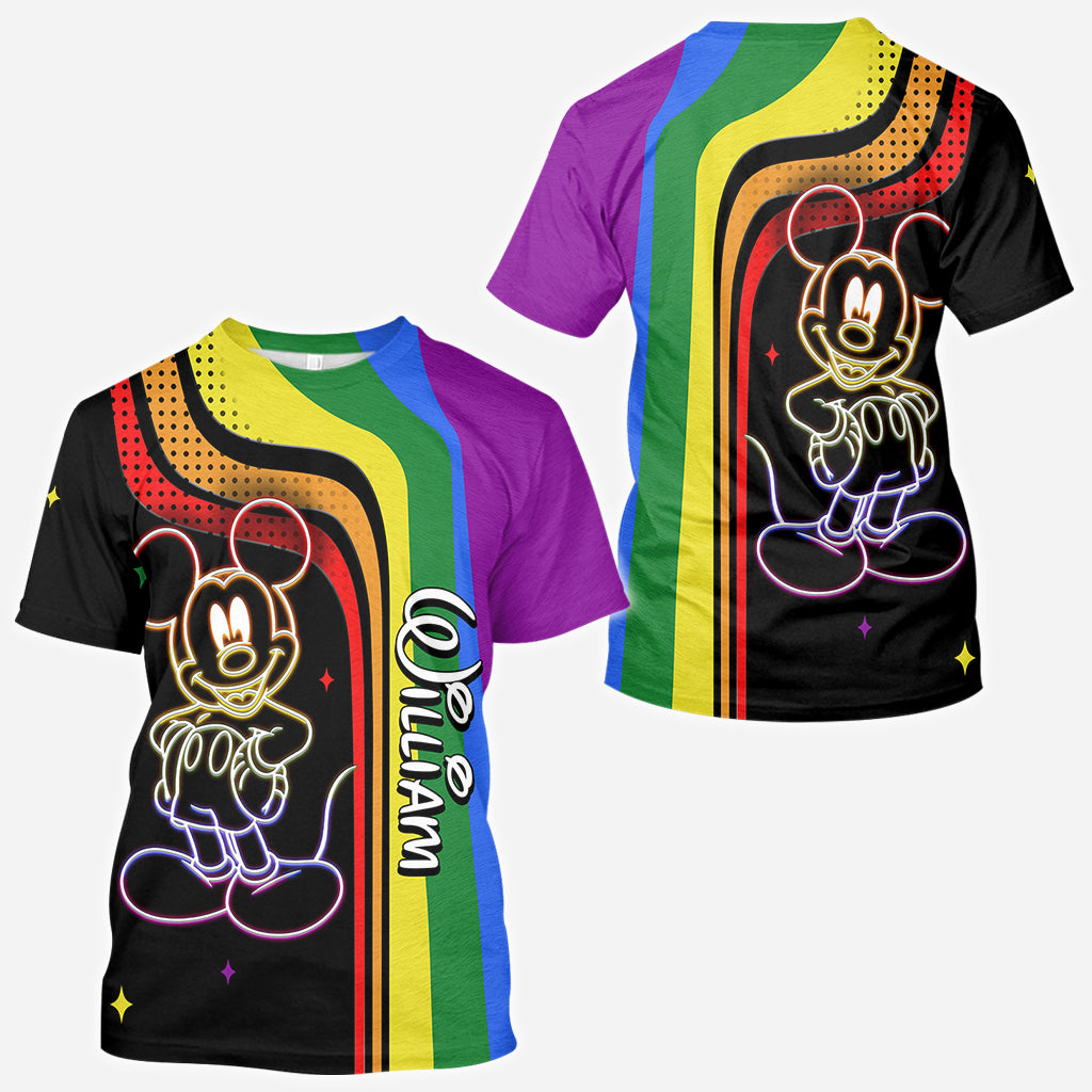 Pride Me - Personalized Mouse All Over Shirt