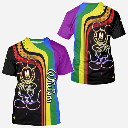 Pride Me - Personalized Mouse All Over Shirt