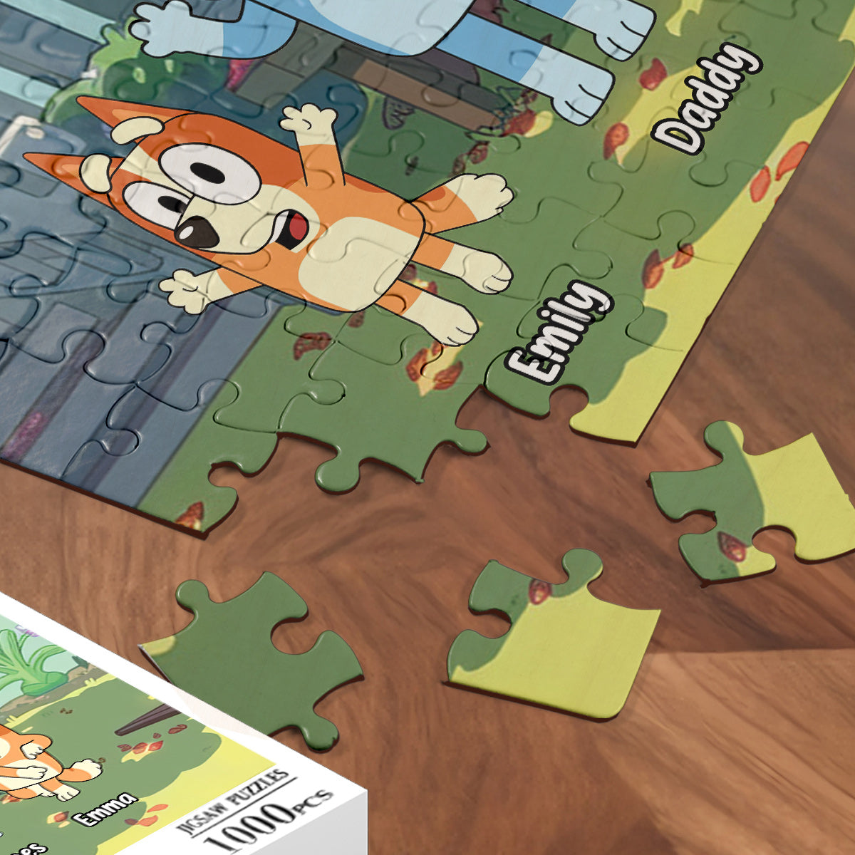 Best Dad Ever - Personalized Father Jigsaw Puzzle