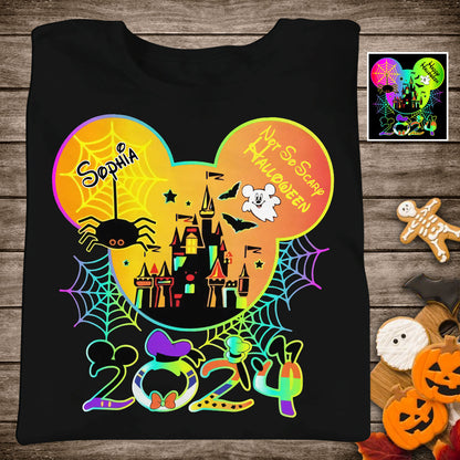 Happy Halloween - Personalized Mouse T-shirt And Hoodie