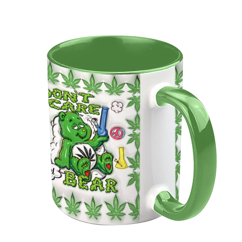 Don't Care Bear - Personalized Weed Accent Mug
