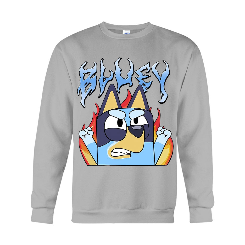 Fire Metal Rock - Mouse T-shirt And Hoodie